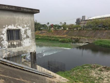 灣裡圳抽水站及臨時攔水設施