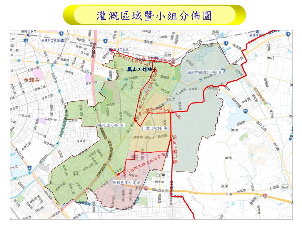 灌溉區域