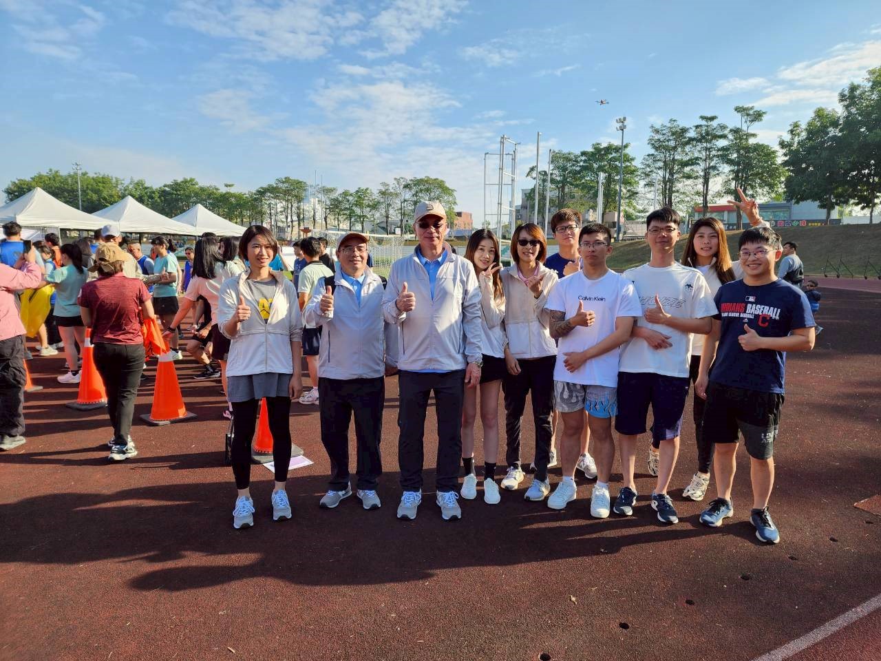 高雄管理處參加的選手皆全力以赴，在歡樂不失競爭的會場也有精彩的演出。